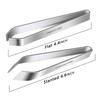 Fish Bone Tweezers, Stainless Steel Flat/Slant Tweezers Pliers Remover (4.6") - Kitchen Tools