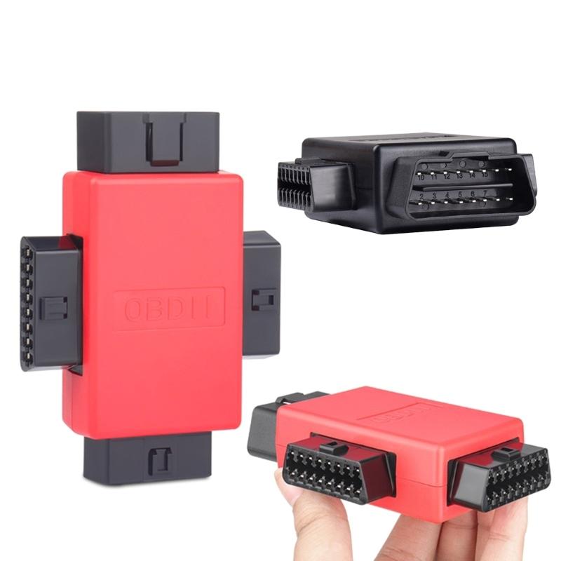 1 To 3 OBD Cable Splitter Converter Adapter for OBD2 Full 16Pin Male To 3 Female