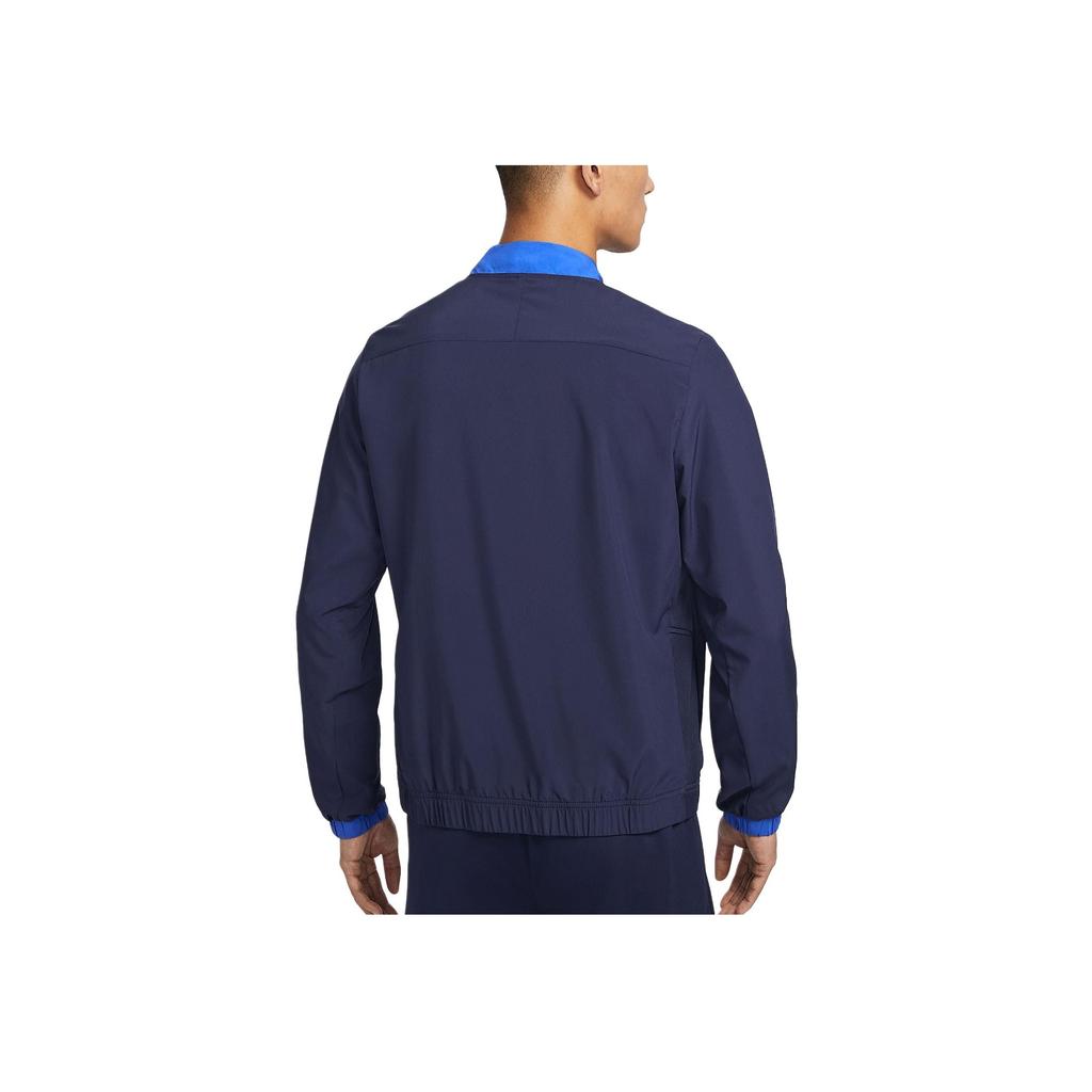 Nike Dri-Fit Academy Logo Quick-Dry Woven Long Sleeve Jacket Men Jackets Deep-Navy IB8903-410