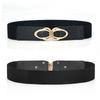 Canvas Elegant Fashion Waist Belt With Alloy Buckle For Women Office Casual