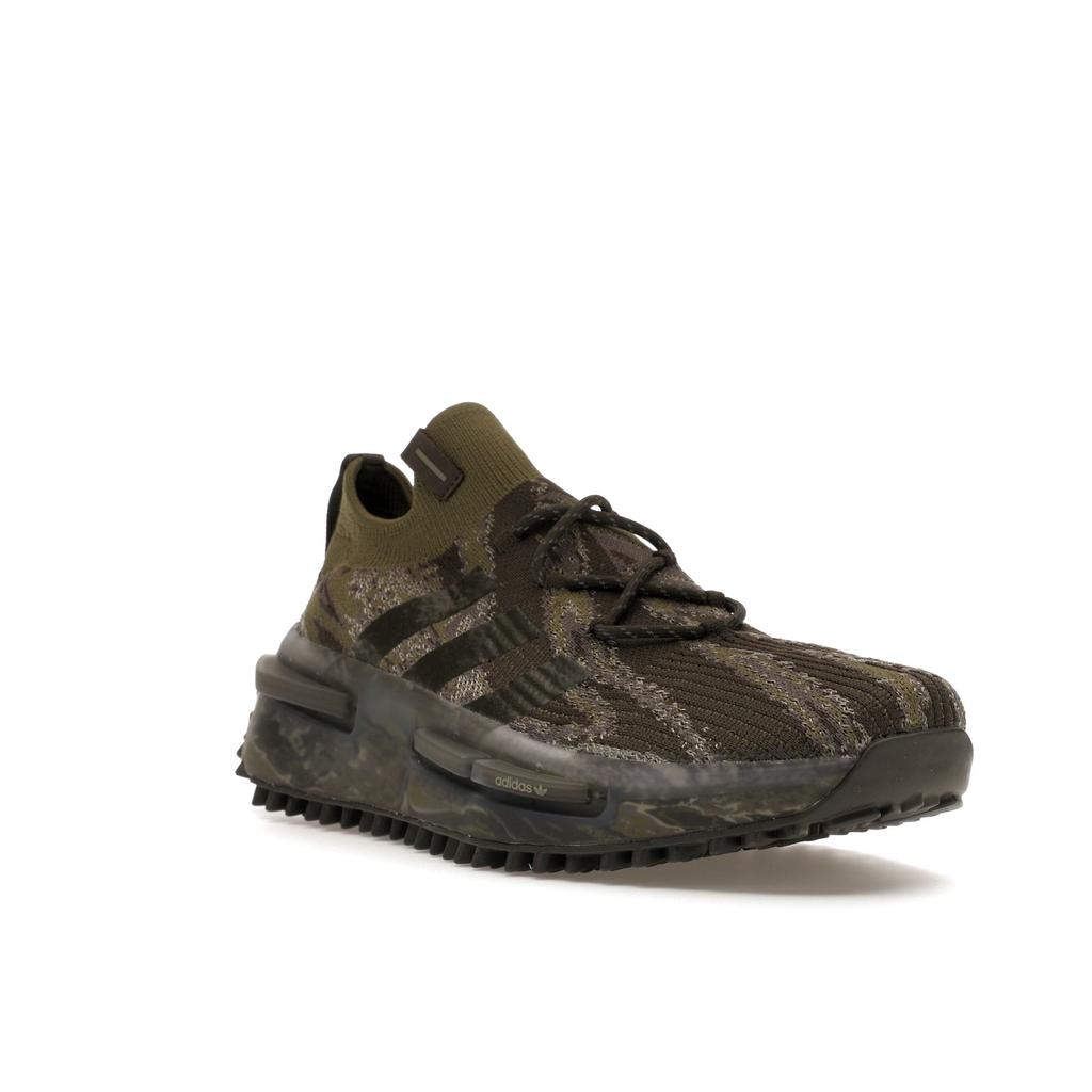 Adidas NMD_S1 Tiger Stripes - Olive Men Sneakers Green Shadow-Olive Silver-Pebble IF5819
