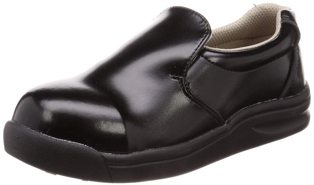 Nosacks Grip King Black Chef Shoes, GKS-B, Men's, Size 26.5cm, Slip-Resistant, Lightweight, with Toe Cap
