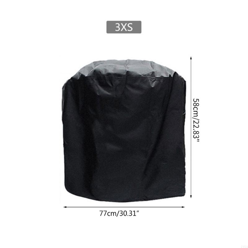 Waterproof BBQ Cover Grill Cover Anti Dust Rain Cap Barbecue Protective Supplies