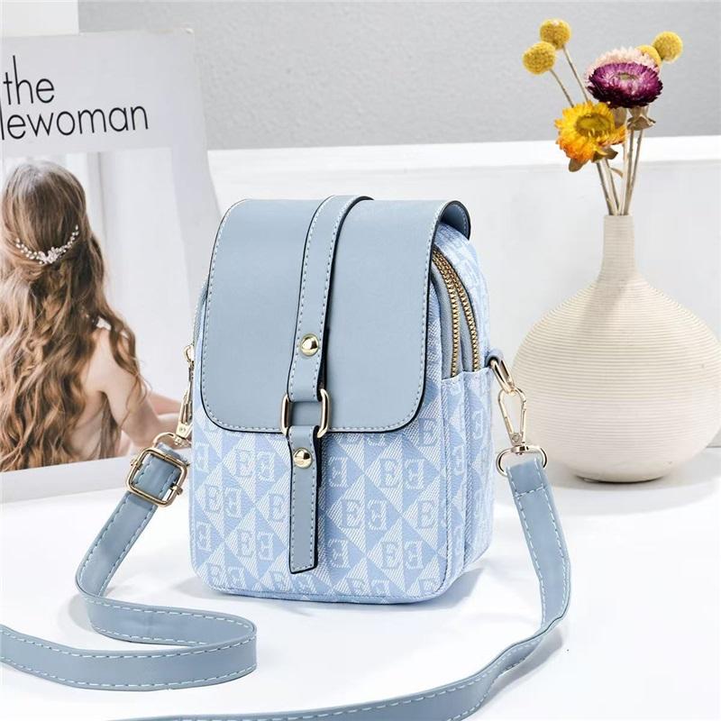 Popular Fashion Print Small Handbag For Ladies, All-Match Stylish Single Shoulder Crossbody Phone Pouch