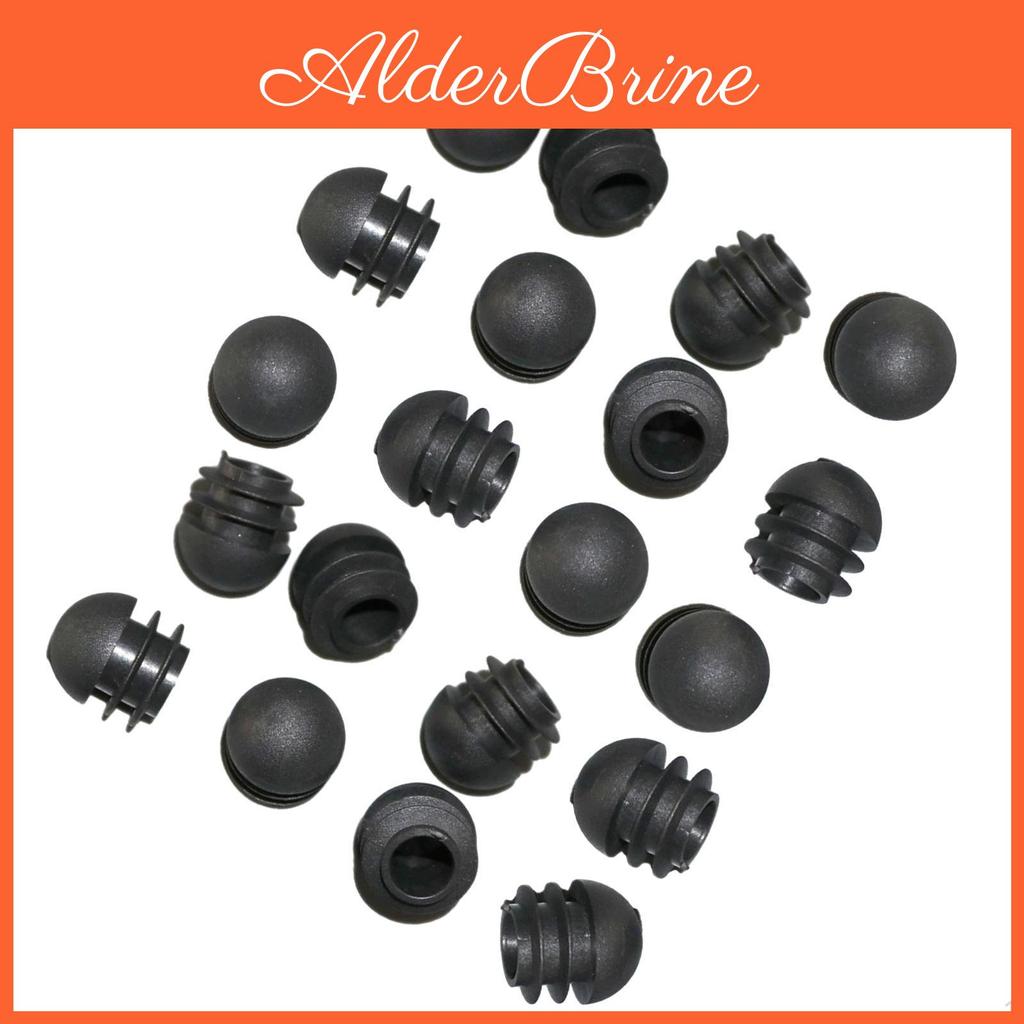 Inserts 20 Tube Round Pieces End Cap Plugs Furniture Protection For Luggage Racks