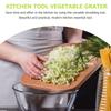Premium Stainless Steel Vegetable Slicer Multifunctional Shredder Kitchen Tool Potato Grater Vegetable Fruit Peeler Food
