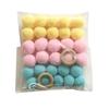 Nordic Style Colorful Pom Pom Ball Hanging Garland Birthday Party Nursery Decor