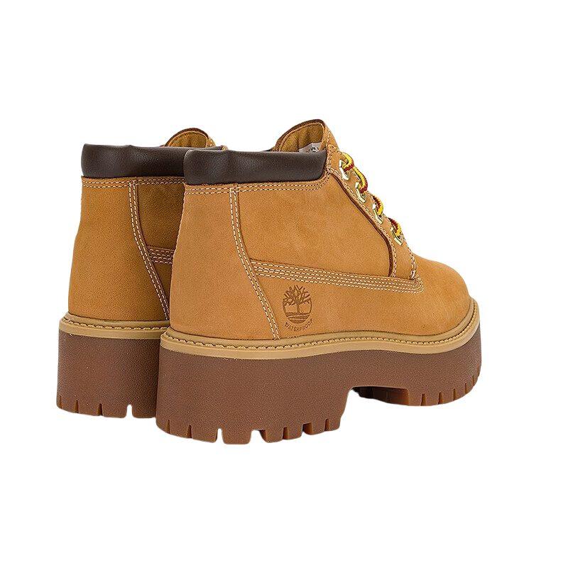 Timberland Stone Street Slijtvast Korte Gevechtslaarzen Dames Bruin A5RF9231