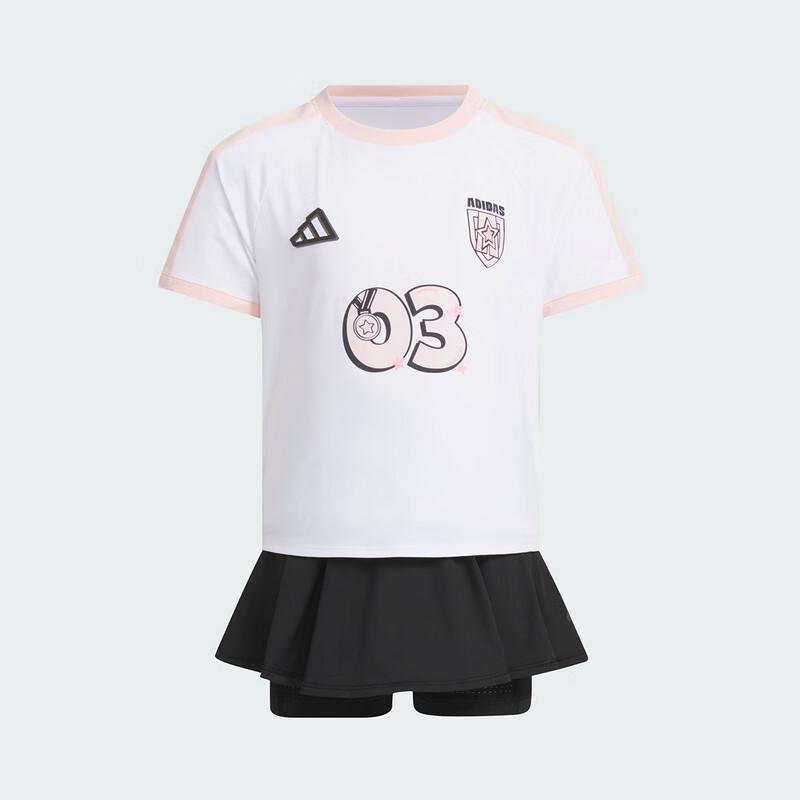 Adidas Girls  LG TEE SET Kids  Outfit JM3455 128