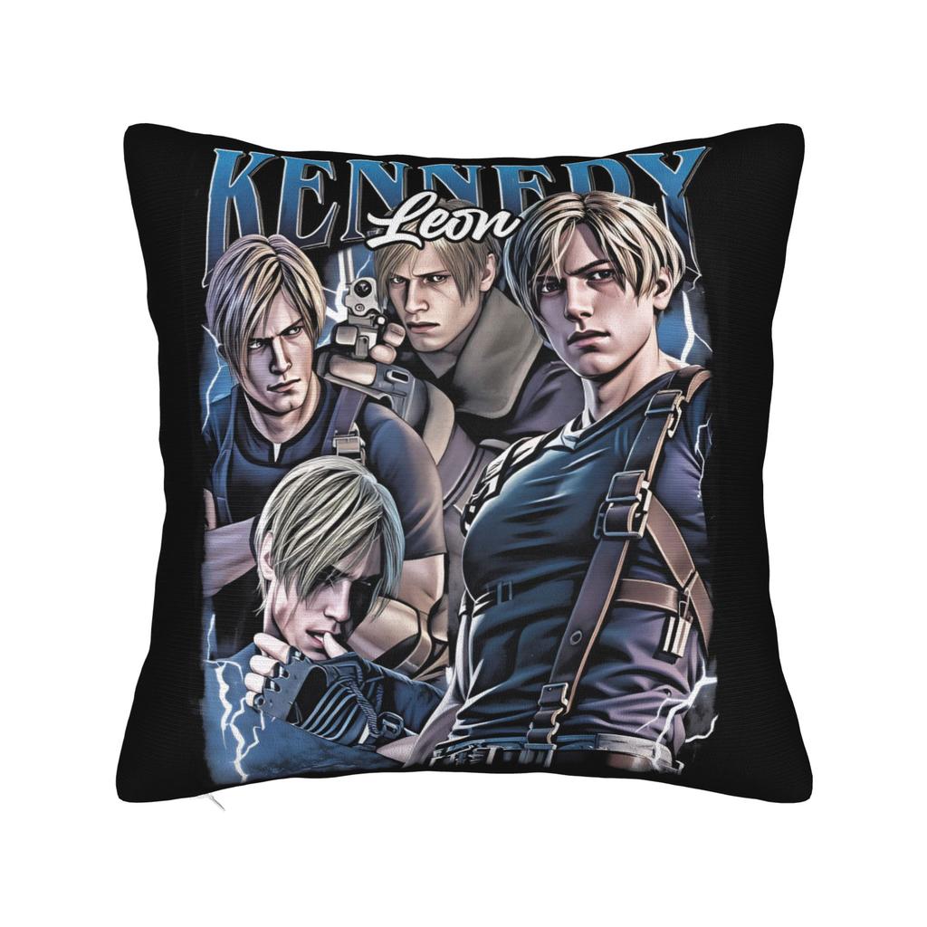 Leon Kennedy Pillow Case Graphic Pillow Cover For Sofa Home Decoration Novelty Pillowcases