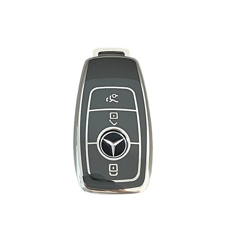 

Mercedes-Benz Key and Car Covers: E300L, C260L, A200L, GLC, GLA/GLB; Women s E260/C180L Accessories Model C - Cement Gray - Single Shell