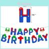 Vajilla y Decoraciones para Fiesta de Cumpleaños de Super Mario Platos de Papel Manteles Set Para Suministros de Fiesta Infantil