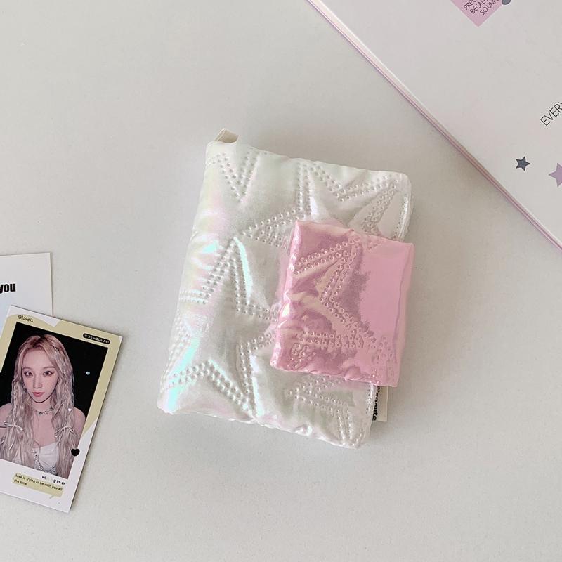 M5 Glossy Surface Photo Album for 3 Inch Kpop Idol Card Cute Photocard Binder Card Cotton Collect Books 20 Pockets Wholesales
