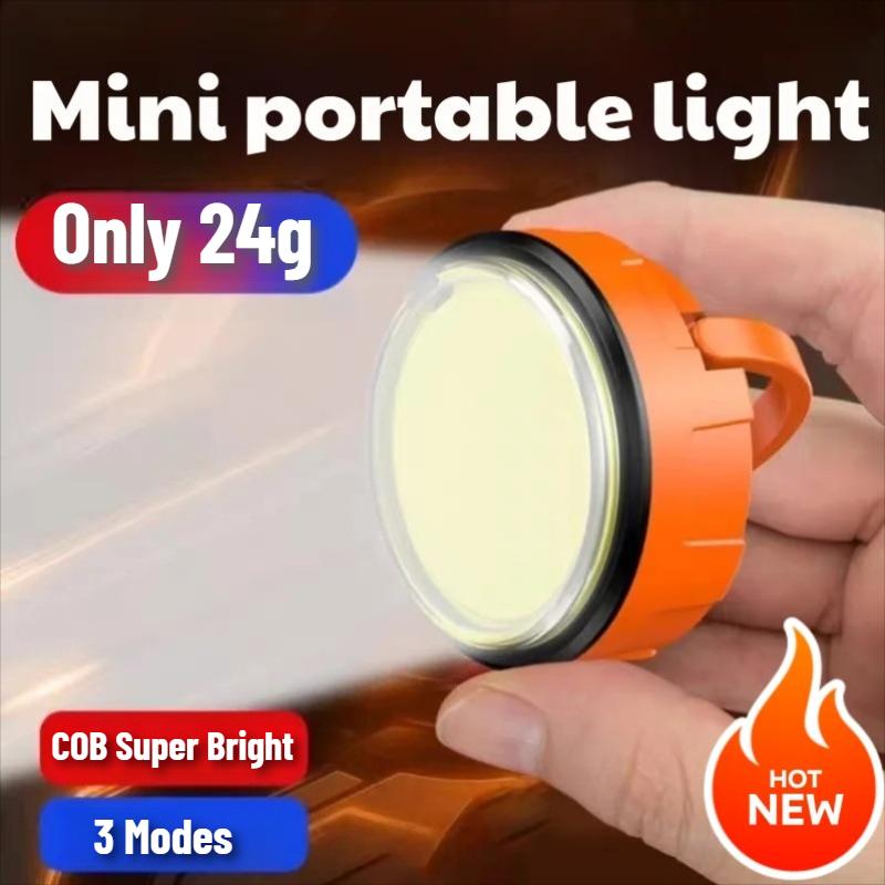 3 In 1 Magnetic USB Rechargeable Camping Light Power Bank Portable Lantern Flashlight for Outdoor Emergency Tent Garden Night