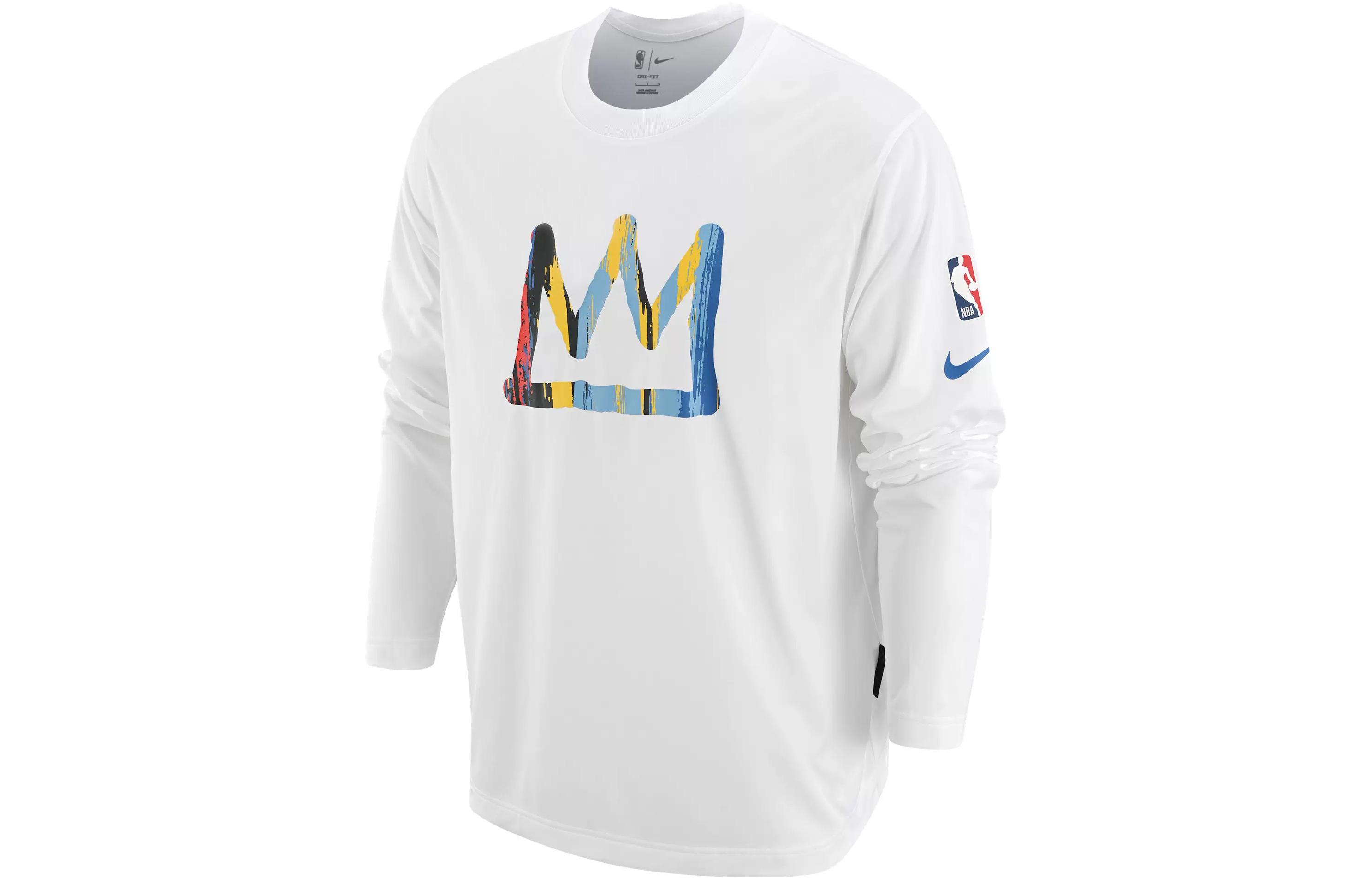 

Nike T Shirts Men s White Crew Neck Moderate Straight Fit DR2182-100 M