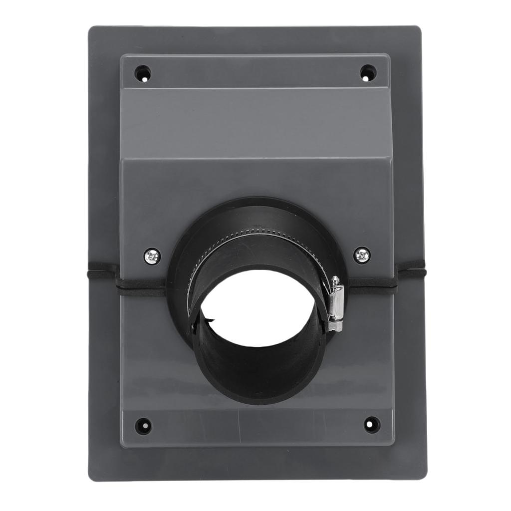 HVAC Wall Penetration Line Set Cover Kit Plastic Split AC Line Set Wall Cover with Soft Gasket for Indoor Outdoor Conditioner