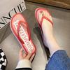 New Summer Flip-flops Women Thick-soled Outer Wear Beach Seaside Fashion Clip Toes Cool Slippers Women