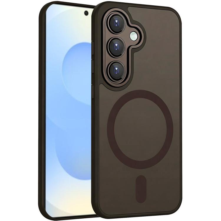 

XDcase Skin Feel Magnetic Frosted Phone Case with Lens Film For Samsung Galaxy S26 5G коричневый