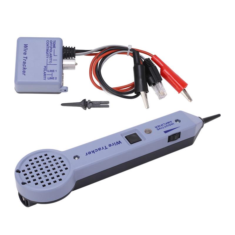 Wire Tracer Kit Network Cable Tracing Tester Kit Audio Adjustable Induction Amplifier Cable Toner Detector Cable Toner Detector