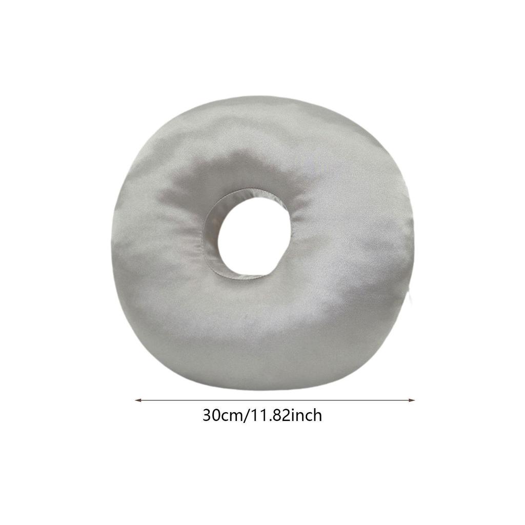 Ear Piercing Pillow Donut Shaped Washable Comfortable Breathable Invisible