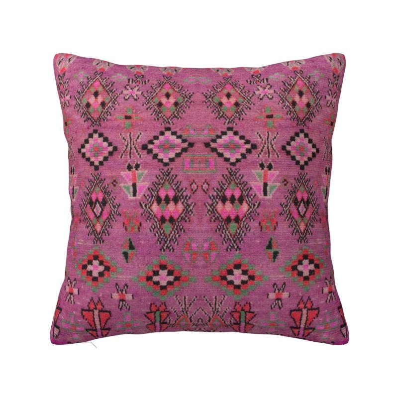 Custom Oriental Traditional Moroccan Turkish Style Pillow Decoration Luxury Bohemian Cushion Decoration Salon Square Pillowcase