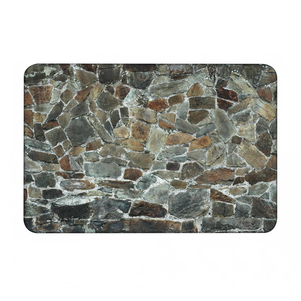 1 יחידה שטיח רצפה בדוגמת אבן לבית, חדר אמבטיה, שטיחים סופגים, שטיחים מונעי החלקה, ציוד לקישוט הבית