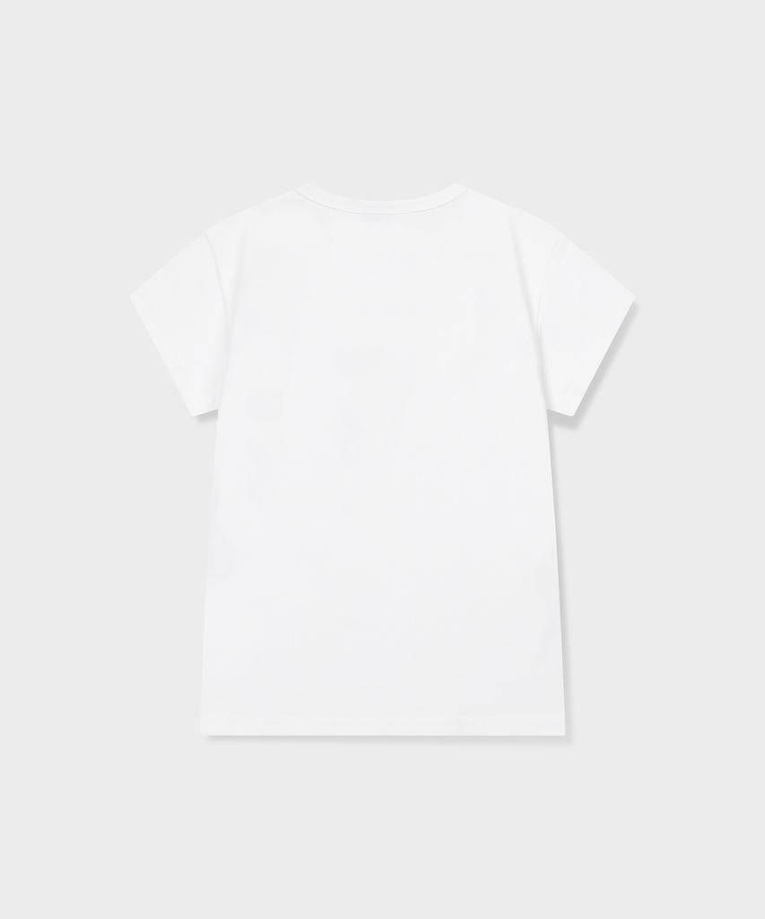 Geulleondeun Heart Logo T-Shirt (White)