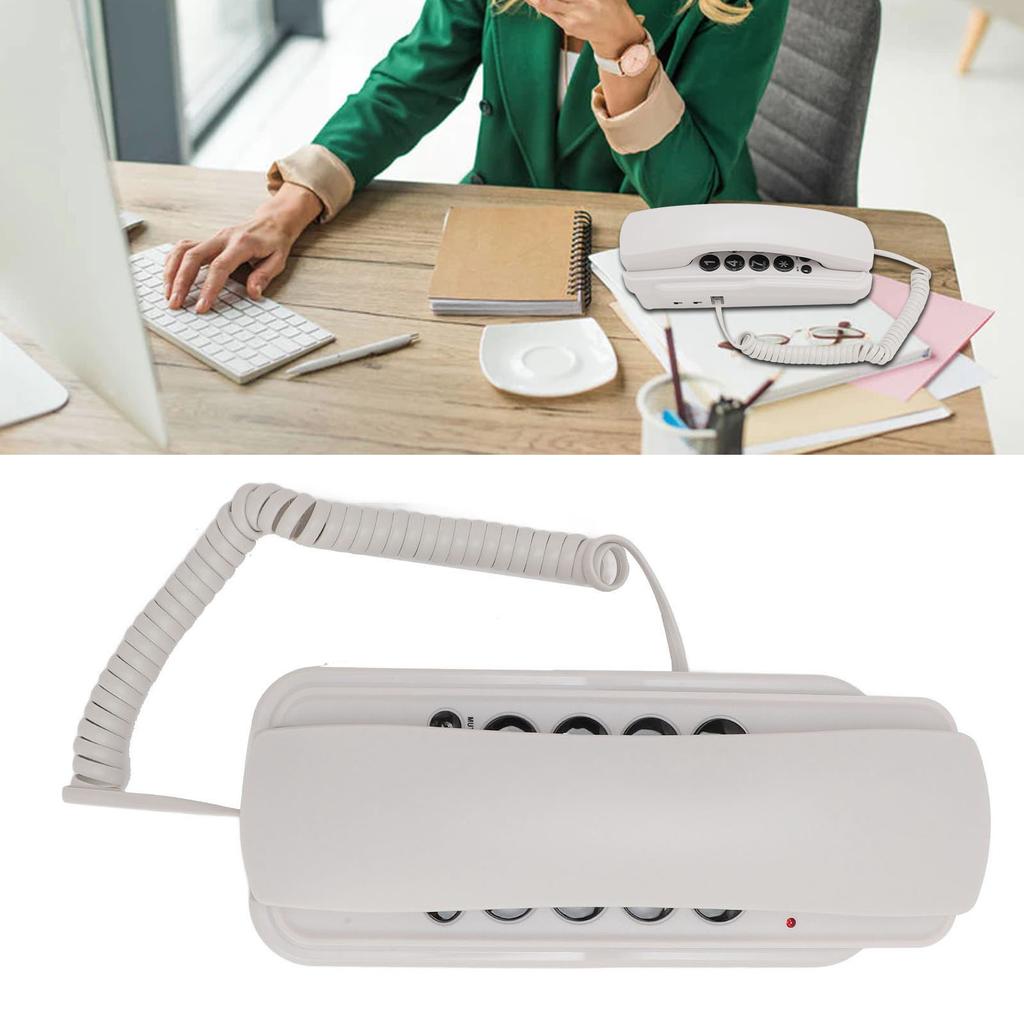 Wall Mount Phone Corded Volume Wall Telephone for Hotel