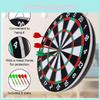 Conjunto de Dardos Grande de 17 Polegadas de Dupla Face Material de Fibra Perfeito para Diversão em Família