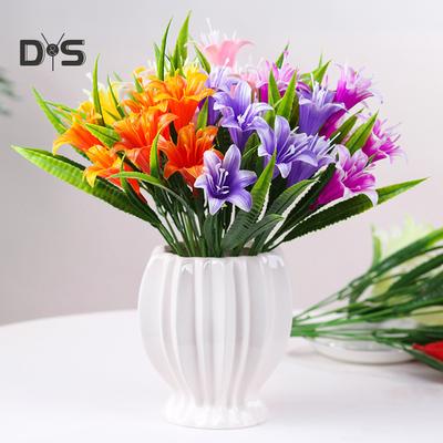 DYS Home Decor Potteplante Kunstig Plast Simulering Blomster Fotorekvisitter Home Decor