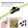 Fastener Tightening Hook Buckles Tent Rope Fastener Rope Fastener Wind Rope Buckle Pull Rope Buckle