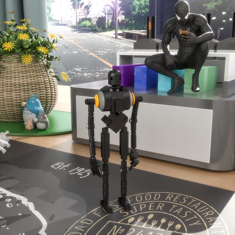 MOC Space Wars Motorcycle K2S Robots Figures Model Building Blocks Toys for Children Girls Gifts DIY