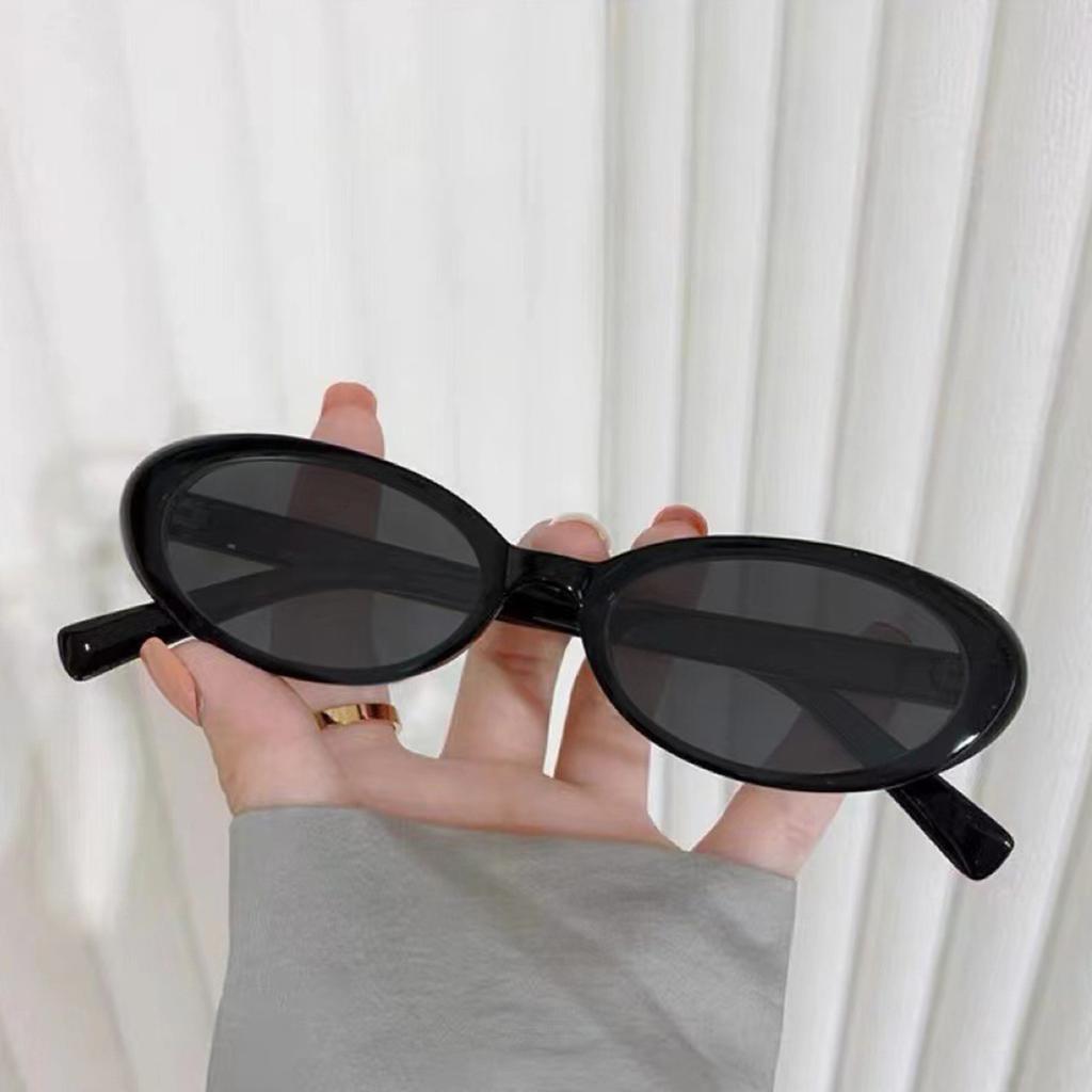 New Sunglasses Female Tide Cross Leg Advanced Glasses Star Oval Sunglasses Male Sunglasses Female Sunglasses Women's Sunglasses