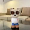 Cartoon Bear Piggy Bank: Creative Modern Ceramic Ornament for Living Room