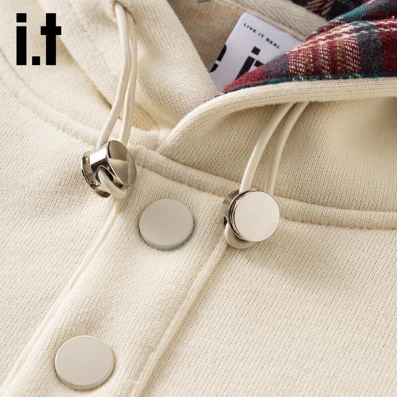 izzue it Women's Plush-Lined Bear Hoodie