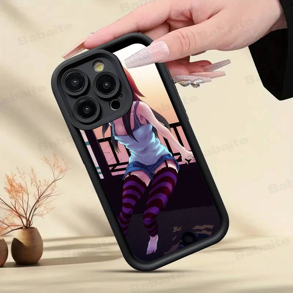 Watamote K-Kuroki T-Tomoko For IPhone 17 Pro Max 13 16 15 11 12 14 Plus Shockproof Soft Phone Cover