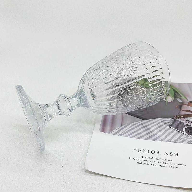 4pcs Set Champagne Cup Red Wine Glasses Luxury Sets Crystal Diamond Painting Brandy Goblet Vodka Mug Transparent Party Drinkware