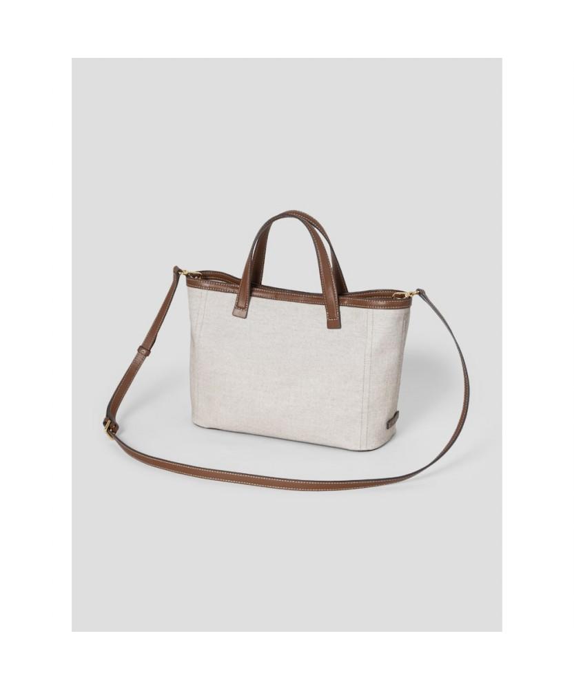 Beanpole Accessory Fine Tote Bag Ivory