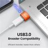 10A OTG USB 3.0 To Type C Adapter TypeC Male To USB Female Converter Fast Charging OTG Adapter For Macbook Laptop Xiaomi Samsung