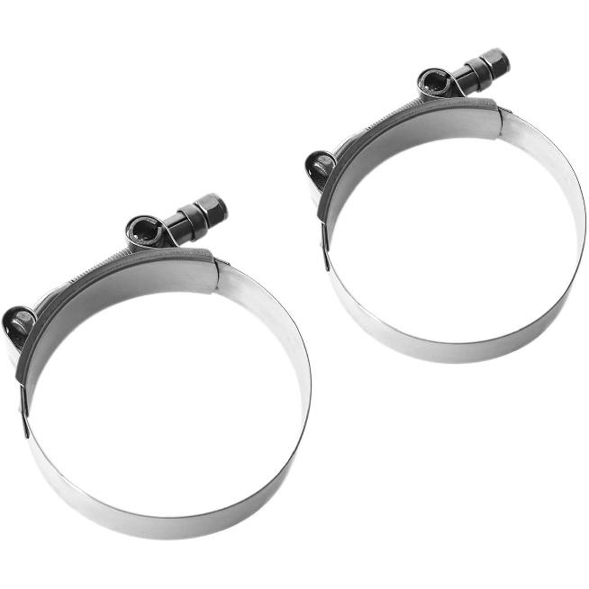 T Bolt Hose Clamp 2 1/2 Inch, MinerGuy Stainless Steel, Working Range 70Mm-78Mm For 2.5" Hose ID, Turbo Intake Intercooler Clamp, 4 Pack