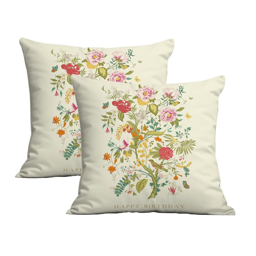 New American Retro Floral Pillowcases Various Styles of Cushions Pillowcases Home Decoration