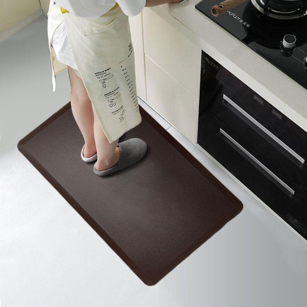 Non Slip Kitchen Rug Anti Fatigue Floor Mats Household Kitchen Standing Mat  Bathroom