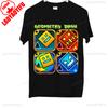 היכנסו לכיף חולצת טריקו Geometry Dash דמויות גיימינג תלת-ממדיות מתנת יום הולדת כותנה קיץ יוניסקס סגנון מבוגר חולצת טריקו מודפסת עליוניות