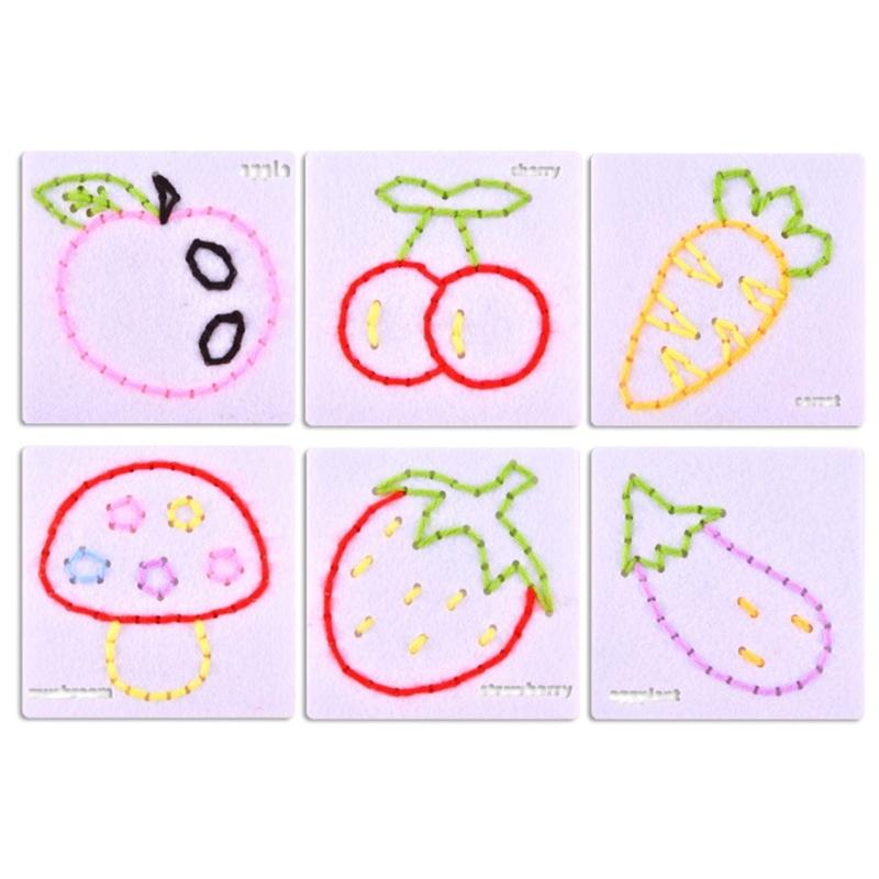 

Child Safe NonWoven Fabric Handmade Sewing Kits Craft Project Toy For Early Learning And Preschool Kids Fine Motor Skill