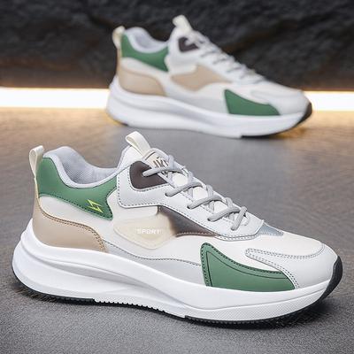 Summer New Men's Shoes Breathable Versatile Low-top Board Shoes Lace-up Casual Shoes Soft-soled Sports Shoes Outdoor Shoes