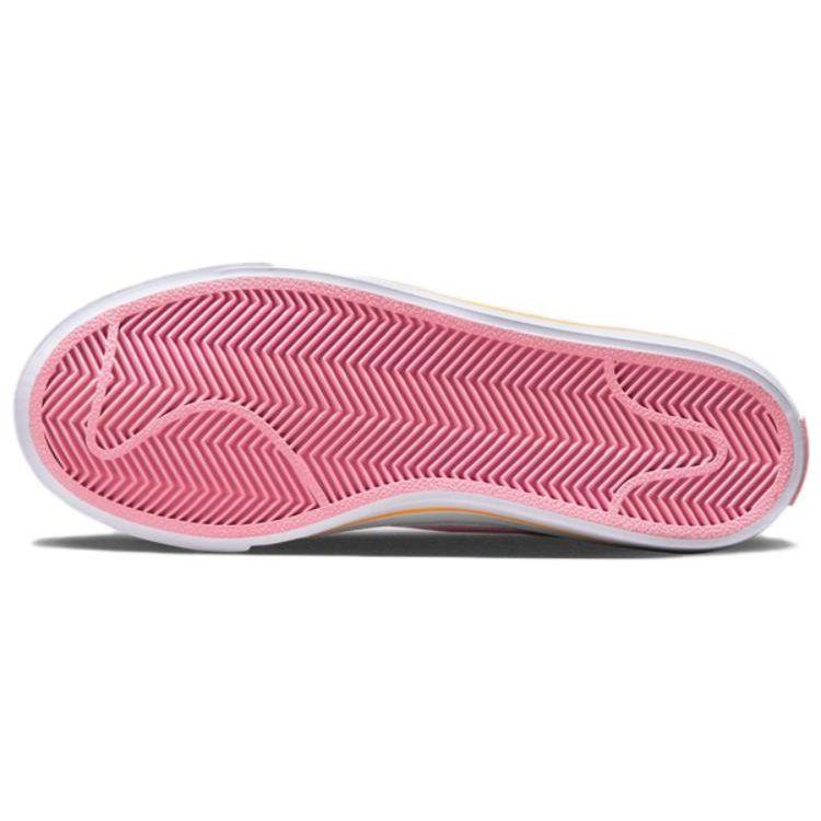 Nike Court Legacy GS Bílá Koralová Křída Dětské Tenisky Laserově Oranžová DA5380-118