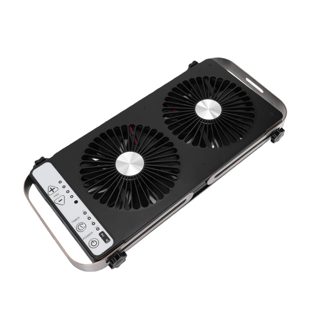RV Roof Vent Fan Silent Exhaust Heat Dissipation ABS with 4 Speed Setting for Motorhome