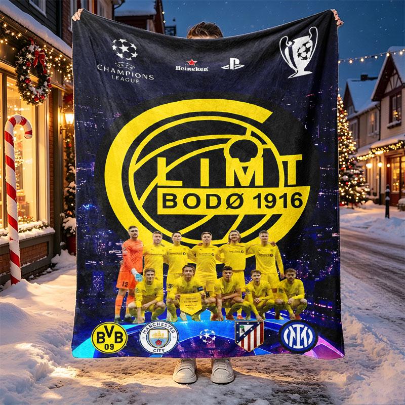 FK BodoGlimt Pattern Blanket for Home Decoration, Bed, Sofa, Car Travel, Camping, Suitable for All Seasons, Birthday Christmas Gift