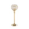 European Mini Crystal Candlestick: Creative Metal Ornament for Weddings and Candlelight Dinners