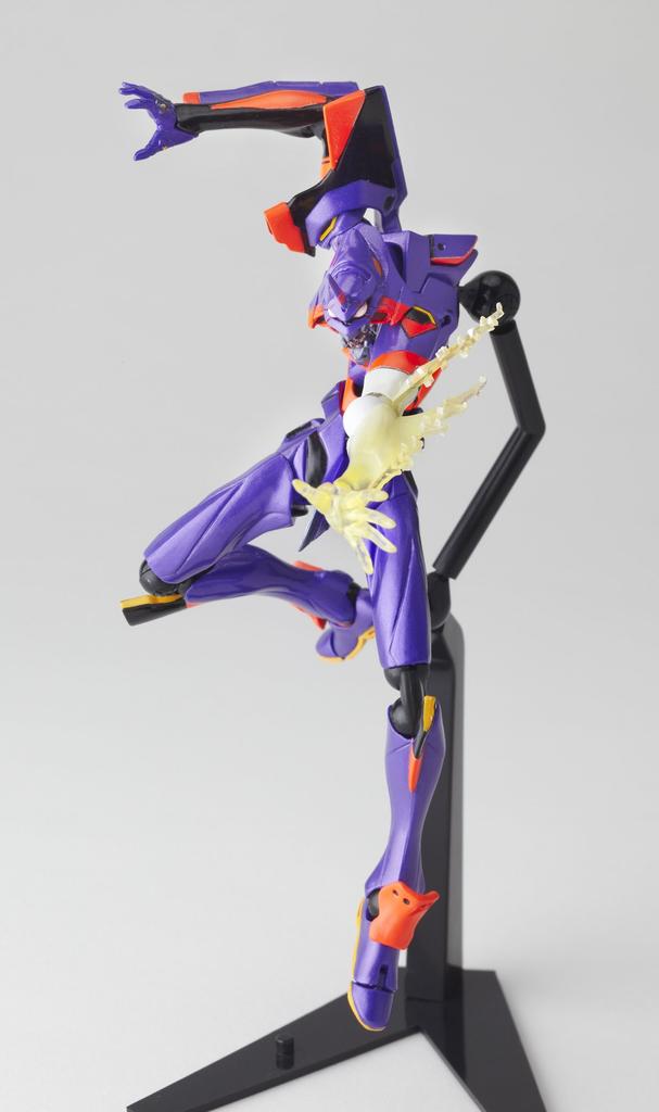 Legacy OF Revoltech Evangelion Nová kinoverze Zničená Evangelion Probuzení Edition Jednotka 01 140mm malovaná pohyblivá figurka verze cca. ABS a PVC